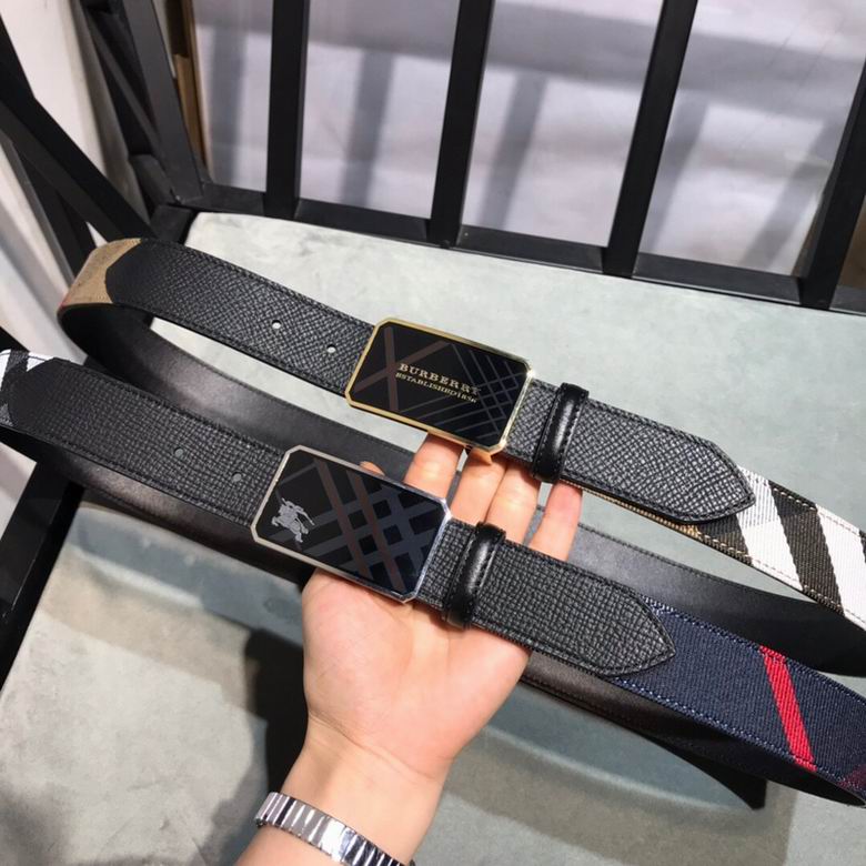 Burberry Belt 34mmX95-125CM 7d53